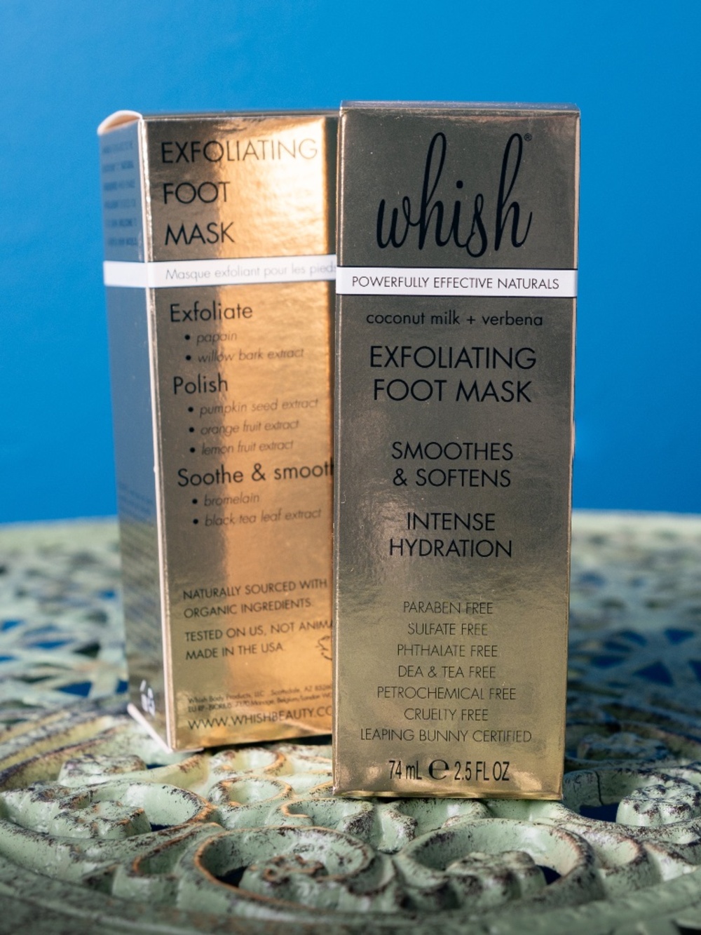 Whish Exfoliating Foot 2.5 fl. oz. – Soft, Smooth Feet! (2 bottles!)